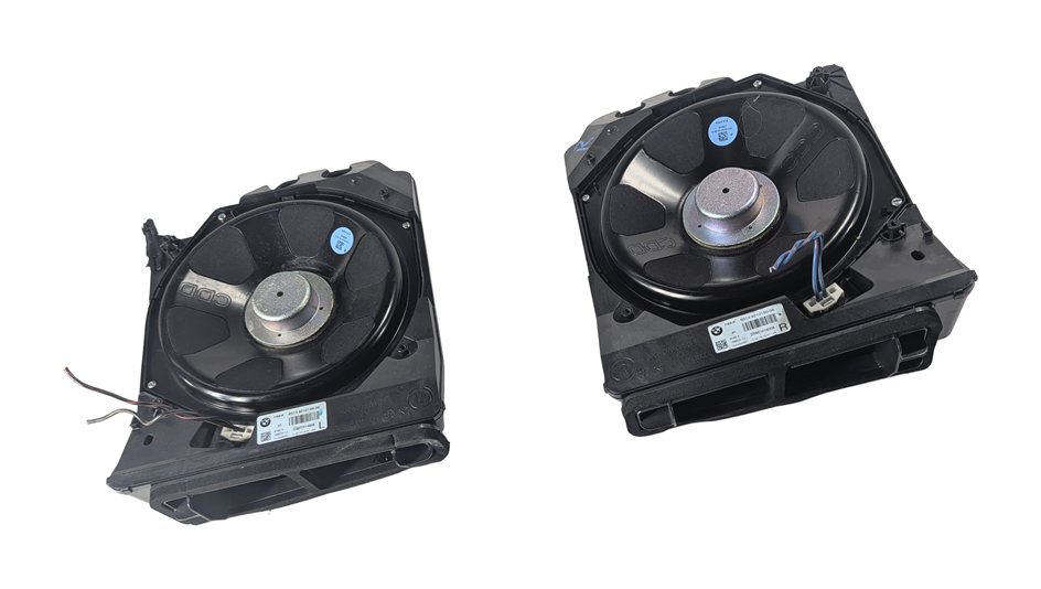 2016 BMW 228I (F22) HIFI UNDERSEAT RADIO STEREO AUDIO SUBWOOFER SPEAKER SET/2