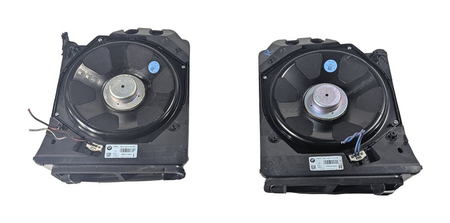 Thumbnail 3: 2016 BMW 228I (F22) HIFI UNDERSEAT RADIO STEREO AUDIO SUBWOOFER SPEAKER SET/2