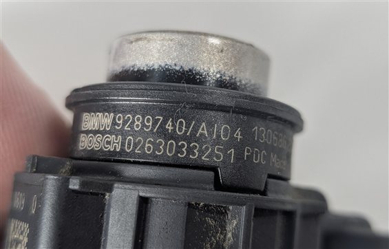 Thumbnail 6: 2016 BMW 228I (F22) FRONT/REAR PARK ASSIST PDC DISTANCE SENSOR SET/4 (Silver)
