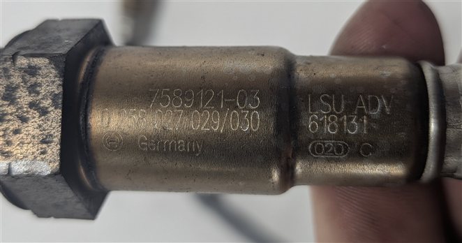 Thumbnail 6: 2016 BMW 228I (F22) 2.0L (N26) ENGINE UPSTREAM DOWNSTREAM OXYGEN O2 SENSOR SET/2