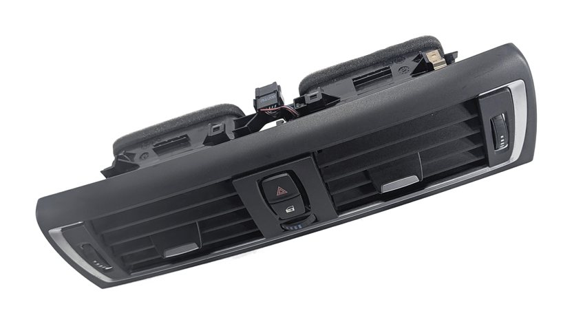 2016 BMW 228I (F22) CENTER DASH HEAT AIR AC VENT HAZARD DOOR LOCK SWITCH (Black)