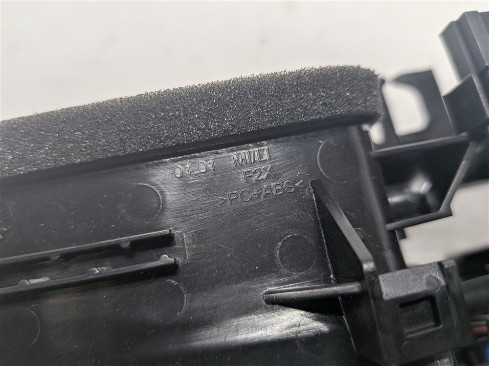 Thumbnail 10: 2016 BMW 228I (F22) CENTER DASH HEAT AIR AC VENT HAZARD DOOR LOCK SWITCH (Black)