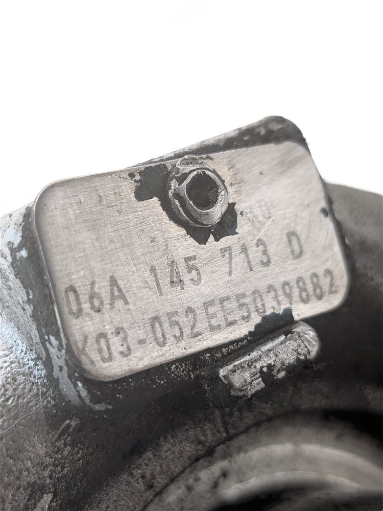 Thumbnail 10: 01-06 AUDI TT QUATTRO 1.8L AWP TURBOCHARGER w/EXHAUST MANIFOLD