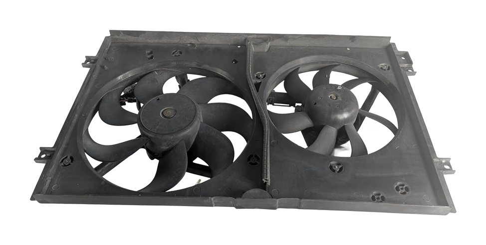 99-11 VW GOLF JETTA / AUDI TT DUAL RADIATOR ENGINE COOLING FAN & SHROUD ASSEMBLY
