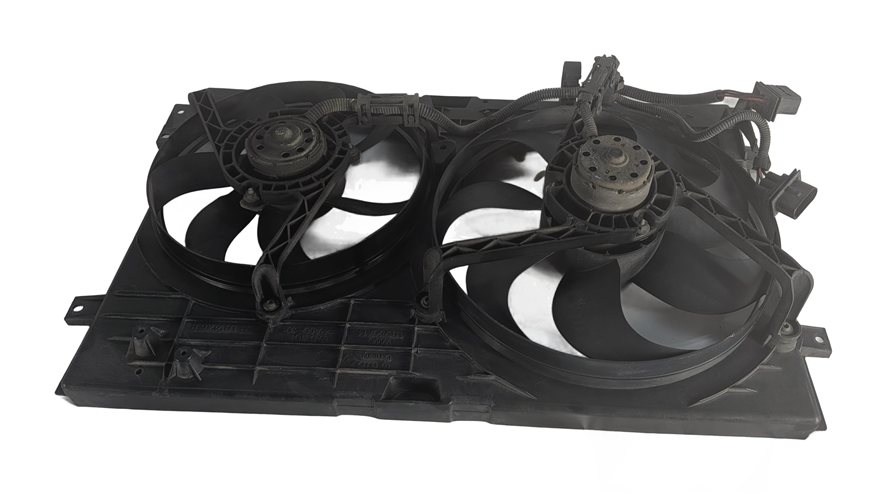 Thumbnail 6: 99-11 VW GOLF JETTA / AUDI TT DUAL RADIATOR ENGINE COOLING FAN & SHROUD ASSEMBLY