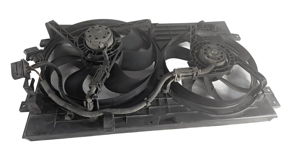 Thumbnail 8: 99-11 VW GOLF JETTA / AUDI TT DUAL RADIATOR ENGINE COOLING FAN & SHROUD ASSEMBLY