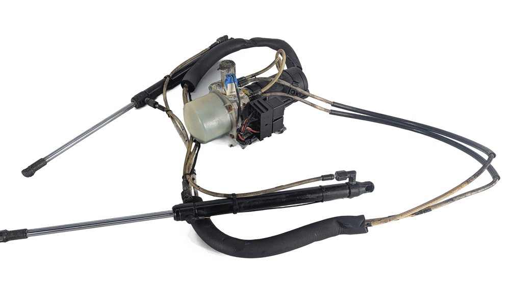 Thumbnail 4: 2000-2006 AUDI TT CONVERTIBLE TOP HYDRAULIC PUMP MOTOR w/ CYLINDERS LINES
