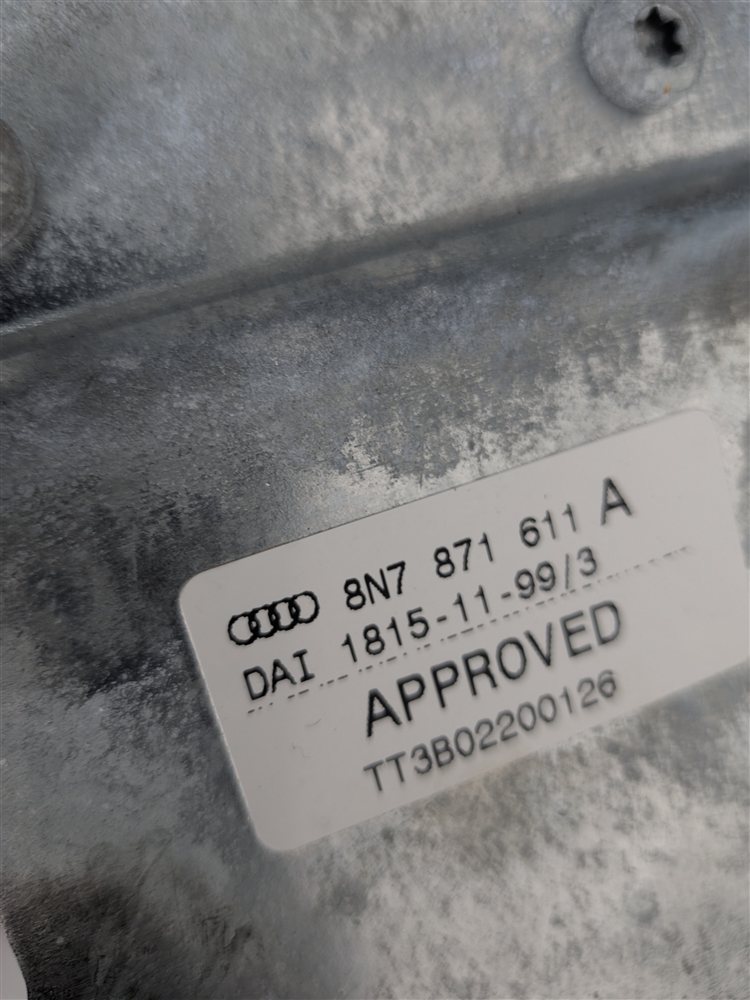 Thumbnail 7: 2000-2006 AUDI TT CONVERTIBLE TOP HYDRAULIC PUMP MOTOR w/ CYLINDERS LINES