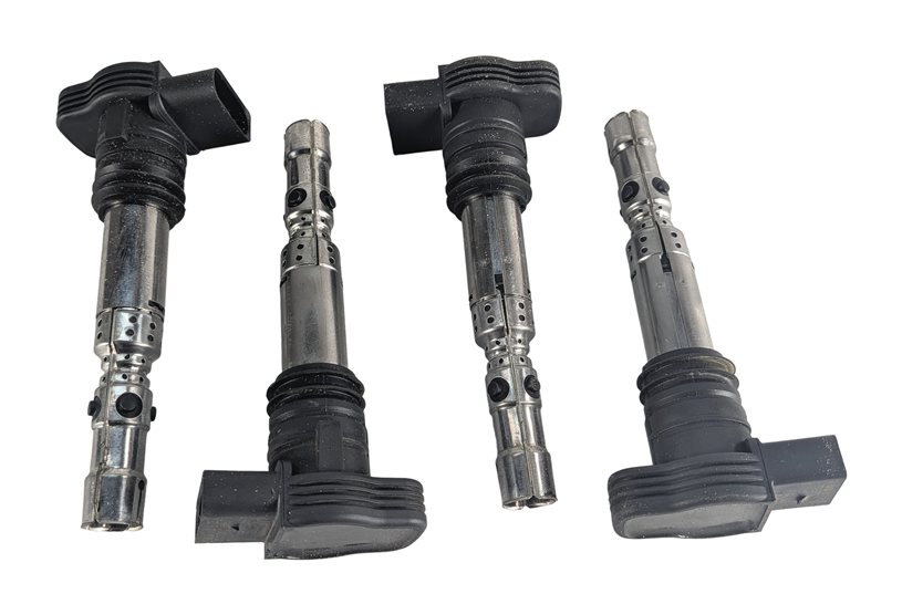 01-06 AUDI TT 1.8L TURBO ENGINE IGNITION COIL PACK SET/4