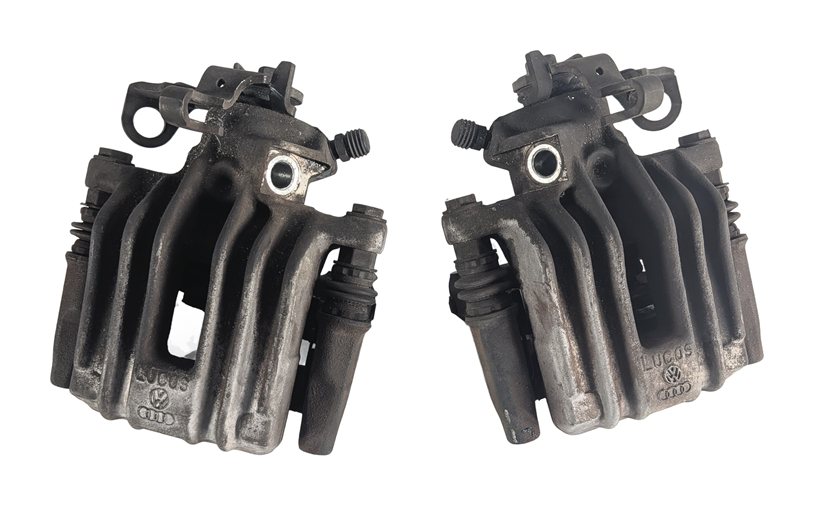 00-11 VW GOLF BEETLE REAR LEFT/RIGHT BRAKE CALIPER SET/2