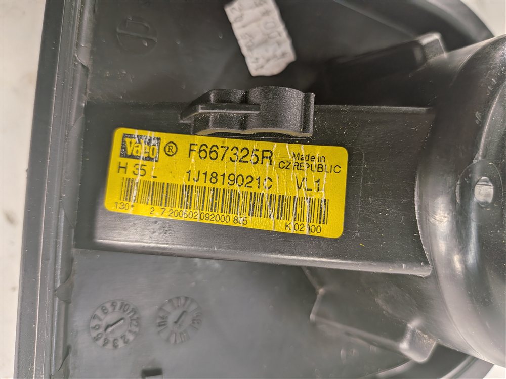 Thumbnail 5: 98-11 VW JETTA GOLF BEETLE AUDI TT HEATER AC HVAC CABIN BLOWER FAN MOTOR