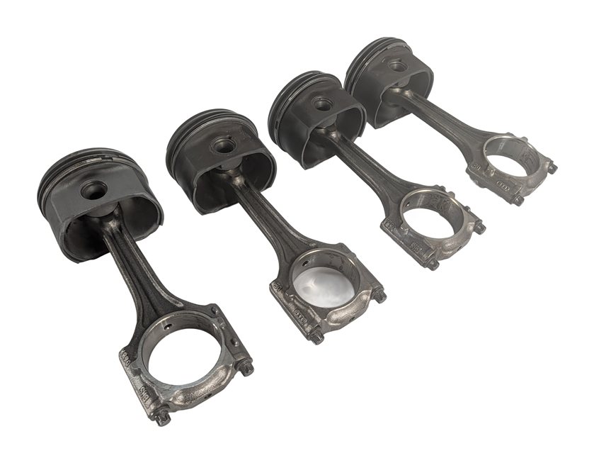 Thumbnail 4: 00-06 AUDI TT (MK1) 1.8L (AWP) ENGINE PISTON SET/4 w/CONNECTING RODS