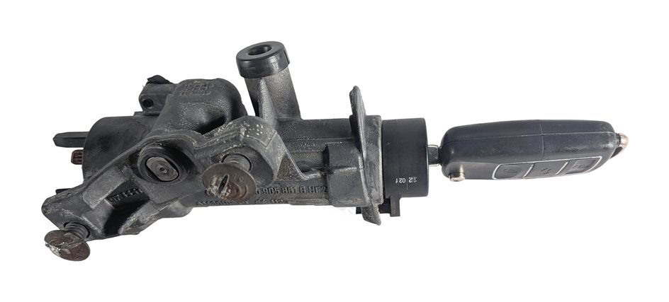 Thumbnail 3: 98-11 AUDI TT VW BEETLE GOLF JETTA IGNITION LOCK CYLINDER HOUSING KEY SET/3