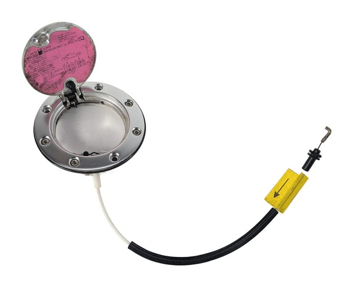 Thumbnail 10: 00-06 AUDI TT FUEL GAS FILLER DOOR w/RELEASE CABLE (ALUMINUM)