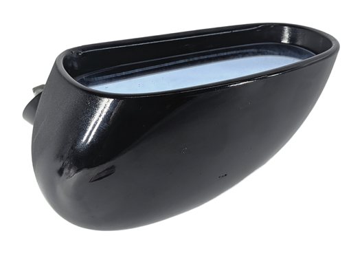 Thumbnail 4: 00-04 AUDI TT LEFT DRIVER MIRROR POWER HEATED FLAT GLASS (Black)
