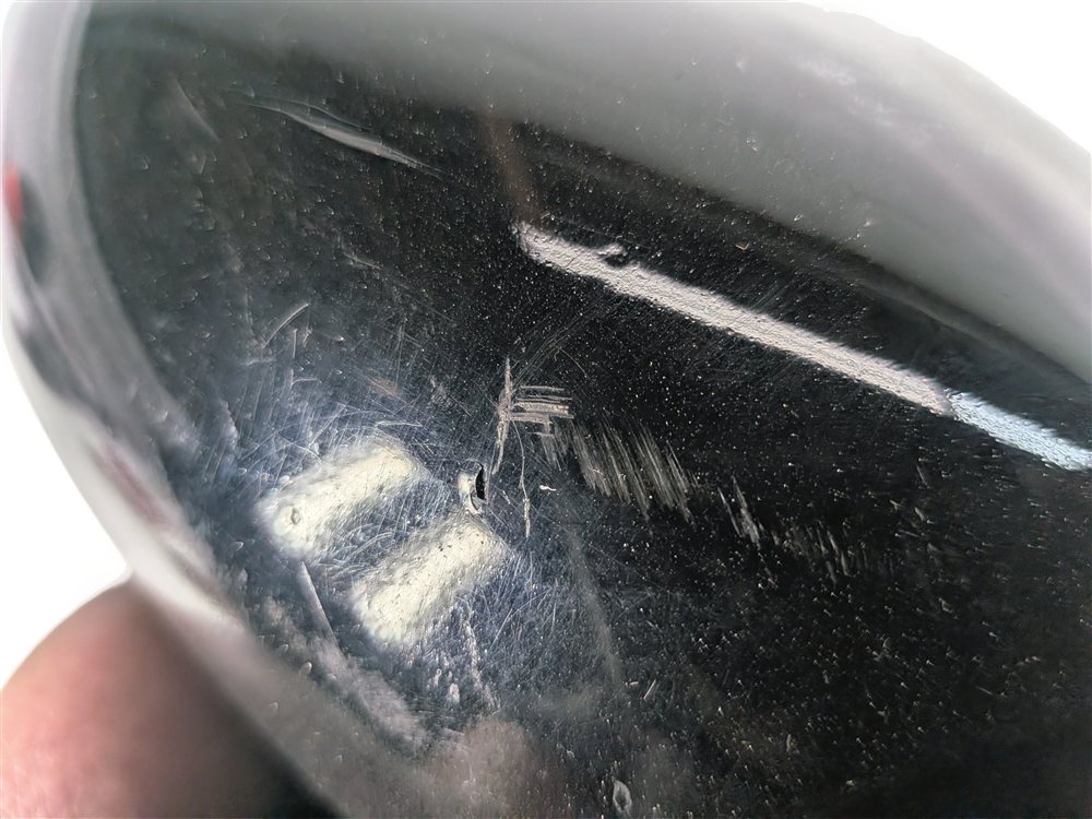 Thumbnail 9: 00-04 AUDI TT RIGHT PASSENGER MIRROR POWER HEATED CONVEX GLASS (Black)