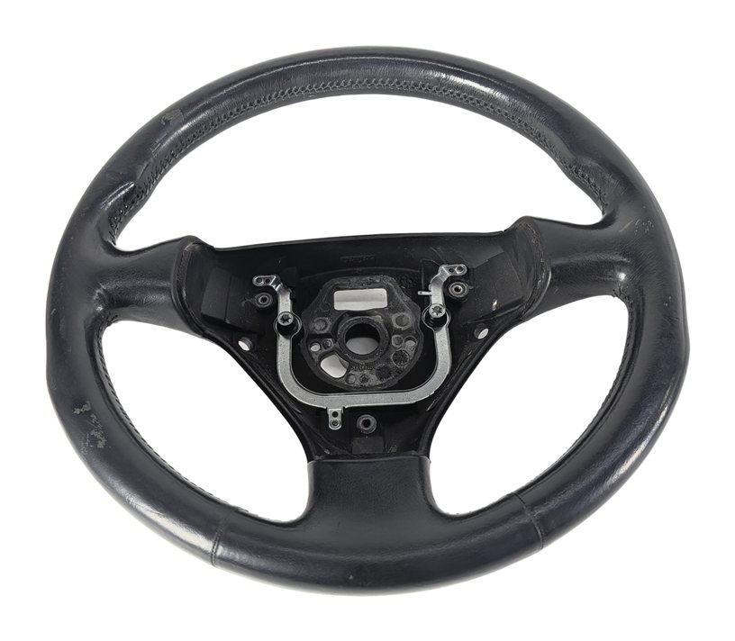 01-06 AUDI TT 3-SPOKE LEATHER STEERING WHEEL (Black)