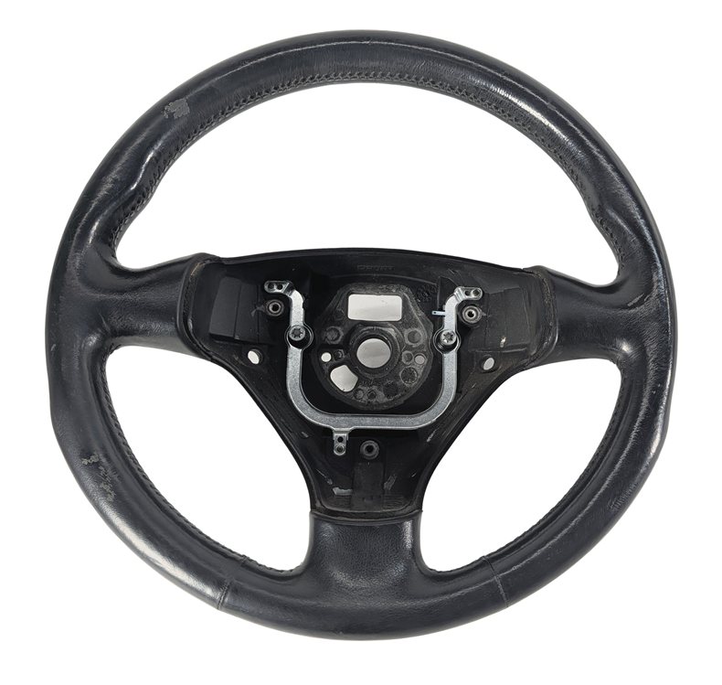 Thumbnail 3: 01-06 AUDI TT 3-SPOKE LEATHER STEERING WHEEL (Black)