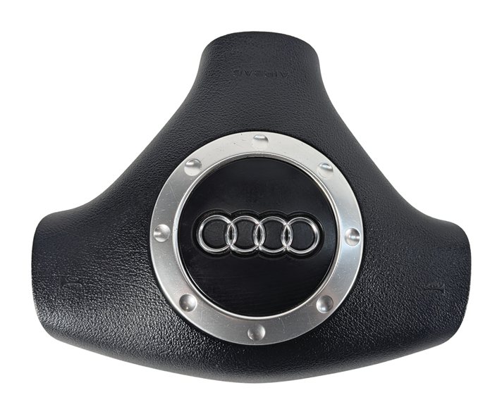 Thumbnail 6: 02-03 AUDI TT DRIVER STEERING WHEEL SRS AIRBAG (Black)
