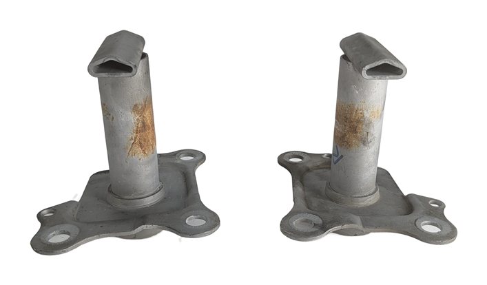 Thumbnail 2: 00-06 AUDI TT FRONT BUMPER MOUNT BRACKET LEFT/RIGHT SET/2