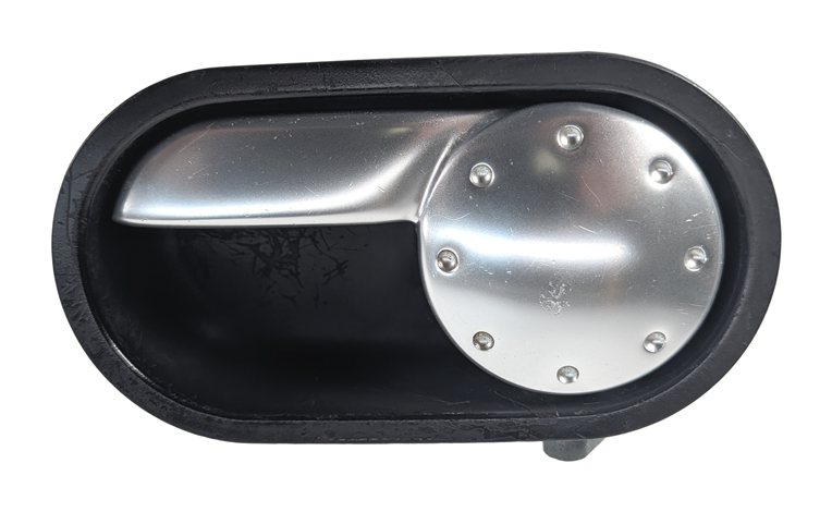00-06 AUDI TT FRONT LEFT INSIDE INTERIOR DOOR HANDLE (SILVER)