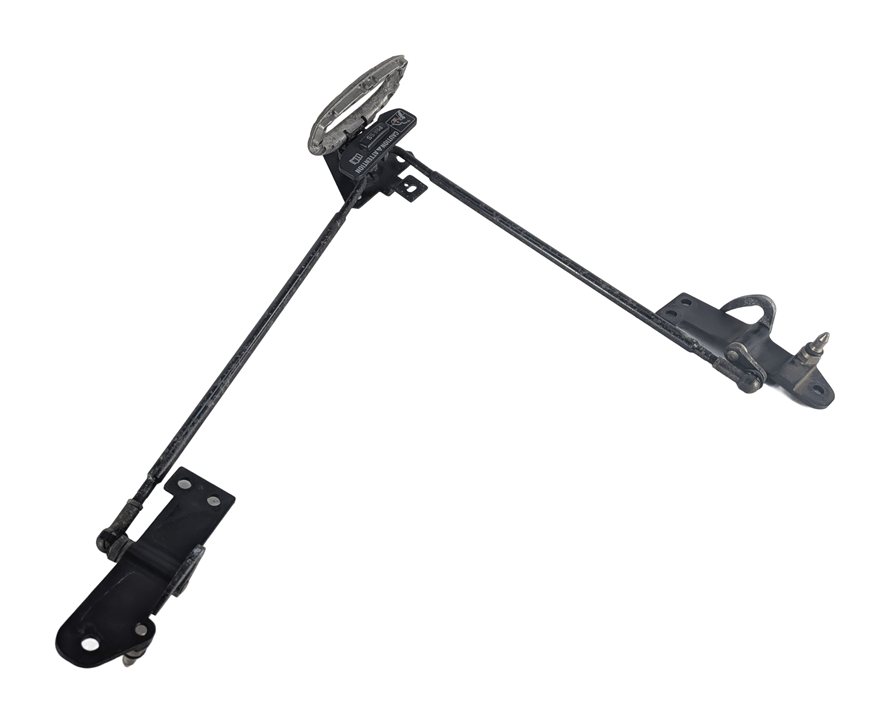 2002 AUDI TT (MK1) FRONT CONVERTIBLE TOP HEADER LATCH HANDLE HOOK SET/2
