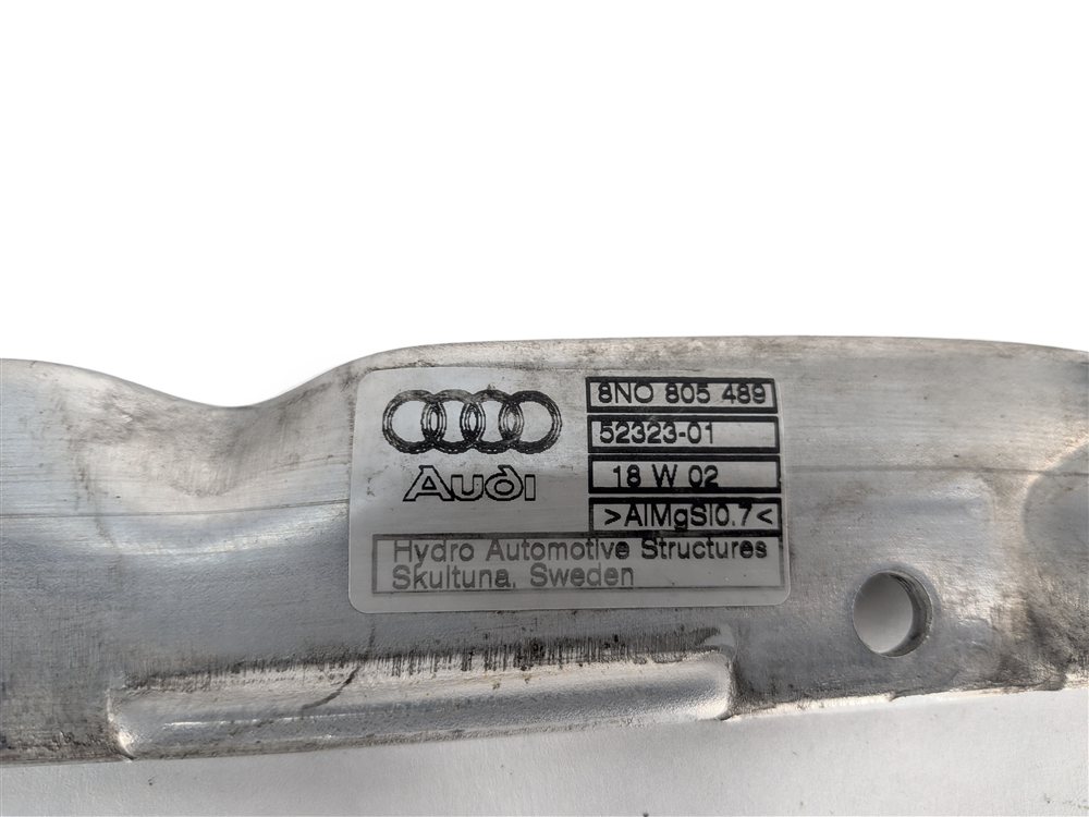 Thumbnail 2: 2002 AUDI TT (MK1) RADIATOR CORE SUPPORT BRACE BAR w/ HOOD LATCH MOUNT