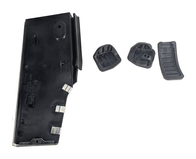 Thumbnail 4: 2002 AUDI TT (MK1) ALUMINUM SPORT PEDAL COVER SET/4 w/DEAD PEDAL FOOTREST