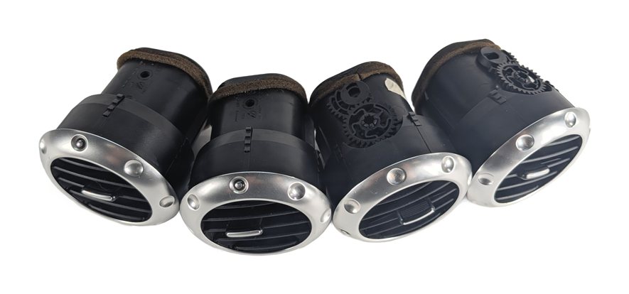 2002 AUDI TT (MK1) DASH HEAT AIR AC VENT SET/4 (Black)