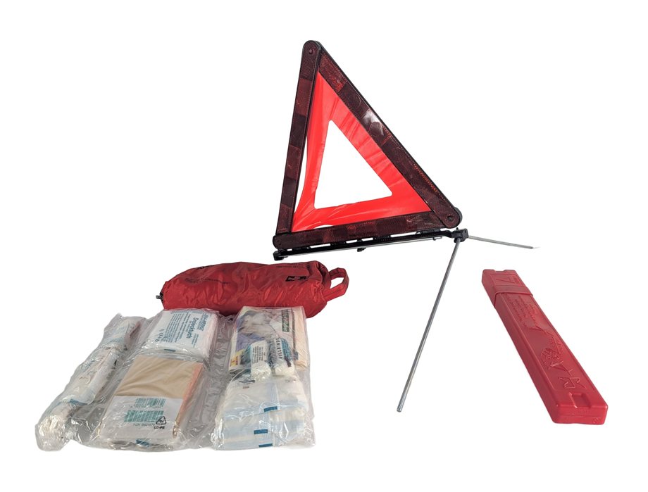 Thumbnail 2: 2002 AUDI TT (MK1) FIRST AID EMERGENCY KIT w/WARNING TRIANGLE