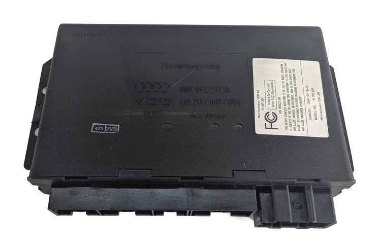01-02 AUDI TT CONVERTIBLE TOP COMFORT CONTROL MODULE