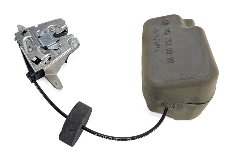 Thumbnail 4: 2012 MERCEDES ML350 (W166) REAR LIFTGATE TRUNK LID LOCK LATCH ACTUATOR w/ CABLE
