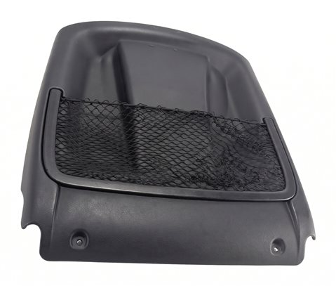 2012 MERCEDES ML350 (W166) FRONT LEFT DRIVER SEAT BACK w/ STORAGE NET (Black)