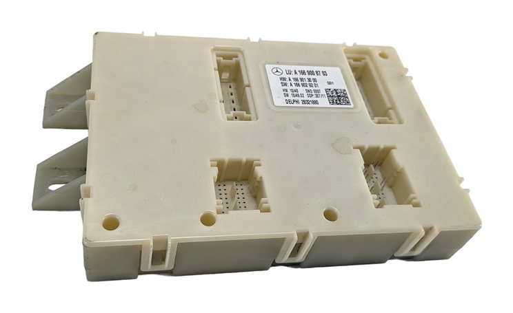2012 MERCEDES ML350 (W166) 3.0L REAR SAM SIGNAL ACQUISITION CONTROL MODULE