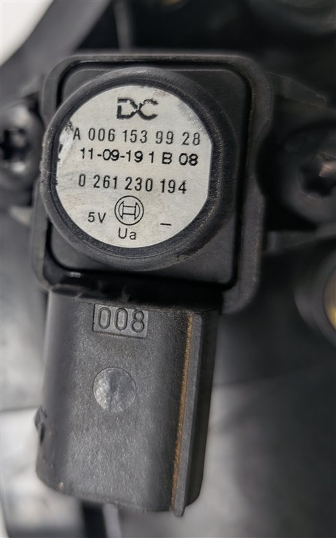 Thumbnail 6: 2012 MERCEDES ML350 (W166) 3.0L (642.826) ENGINE AIR INTAKE DUCT w/ MAP SENSOR