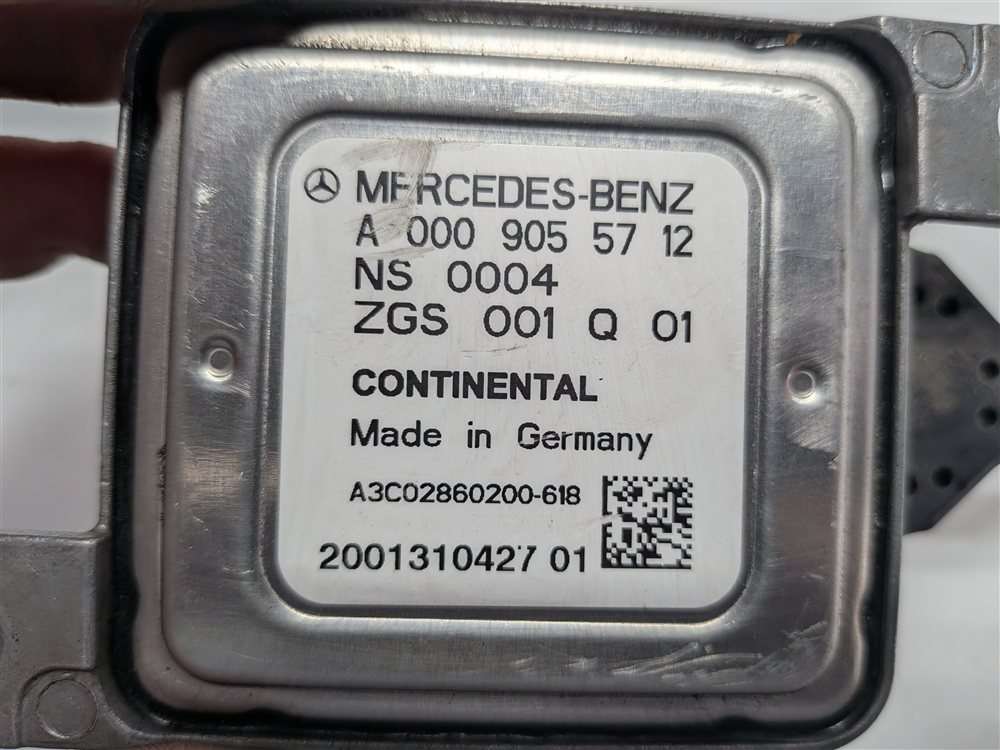 Thumbnail 6: 12 MERCEDES ML350 W166 3.0L 642.826 ENGINE NOX OXYGEN O2 SENSOR MODULE SET/2