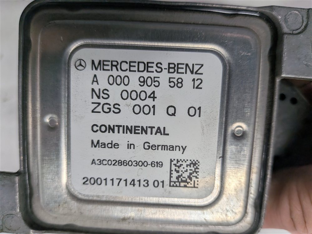 Thumbnail 9: 12 MERCEDES ML350 W166 3.0L 642.826 ENGINE NOX OXYGEN O2 SENSOR MODULE SET/2