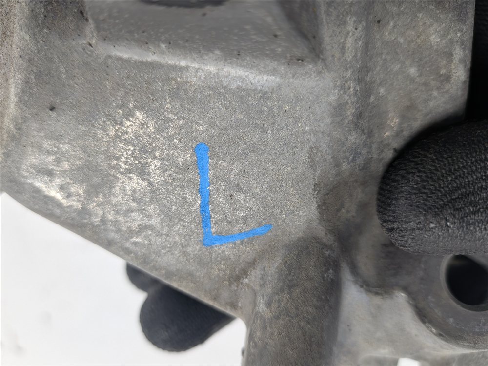 Thumbnail 6: 12 MERCEDES ML350 W166 3.0L 642.826 ENGINE LEFT/RIGHT MOTOR MOUNT BRACKET SET/2