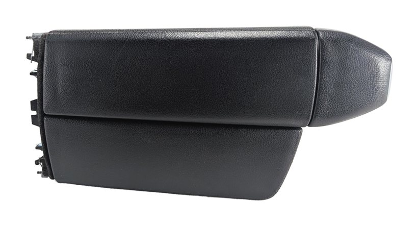 Thumbnail 2: 12-19 MERCEDES GL GLS ML W166 X166 CENTER CONSOLE STORAGE ARMREST & LID (Black)