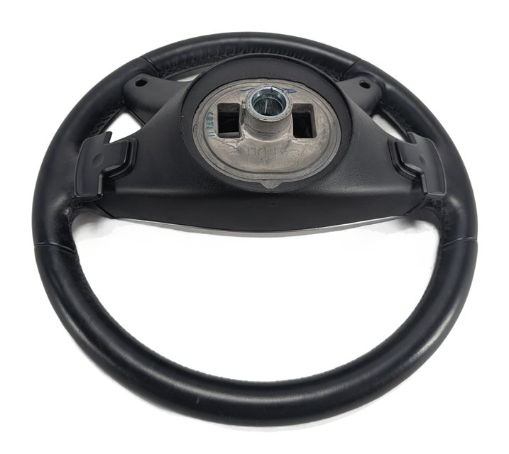 Thumbnail 5: 12-18 MERCEDES GL450 GL550 ML350 (X166 W166) LEATHER STEERING WHEEL (Black)