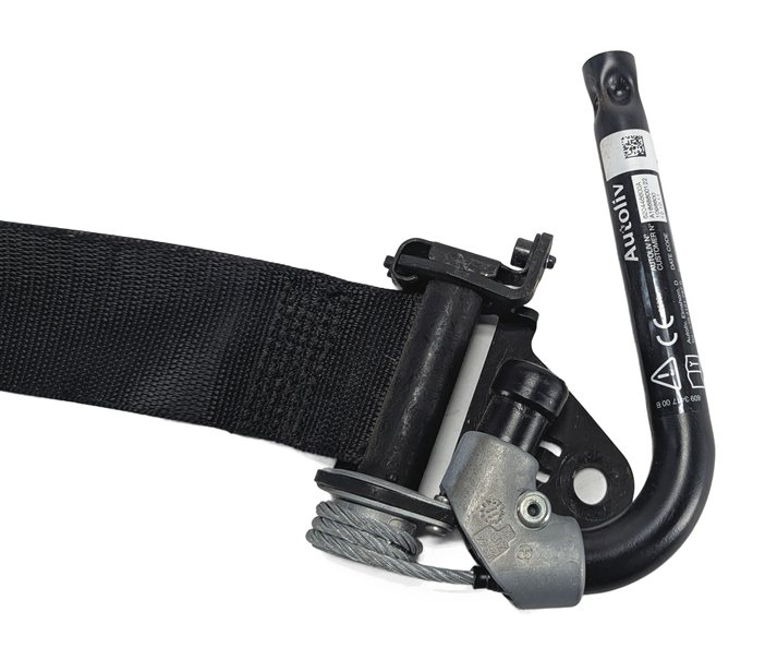Thumbnail 4: 12-16 MERCEDES GL CLASS (X166) FRONT RIGHT PASSENGER SEATBELT RETRACTOR (Black)