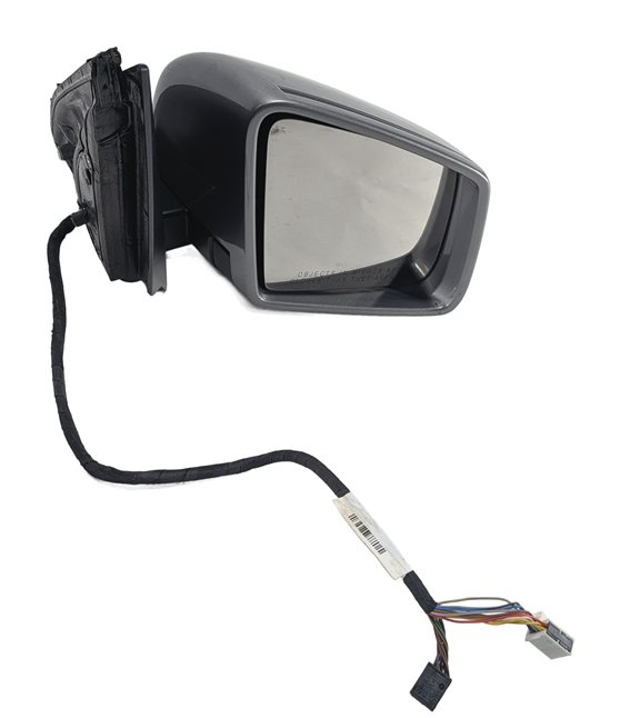 12-16 MERCEDES GL350 GL550 ML350 ML550 (W166 X166) RIGHT P-FOLD MIRROR (Silver)