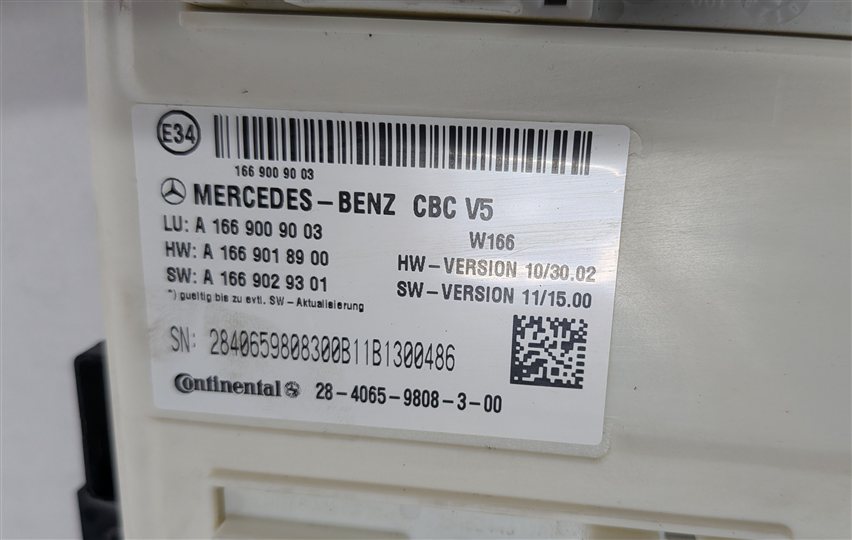 Thumbnail 5: 2012 MERCEDES ML350 ML550 ML63 (W166) FRONT SIGNAL ACQUISITION MODULE (SAM)