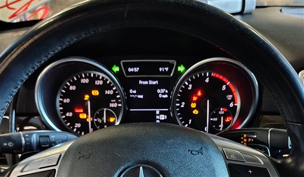 Thumbnail 2: 2012 MERCEDES ML350 (W166) 3.0L DIESEL AWD SPEEDOMETER INSTRUMENT CLUSTER (167k)