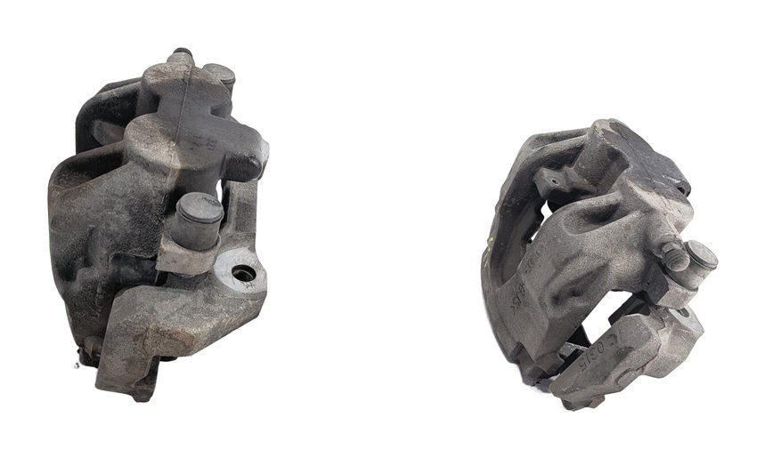 12-19 MERCEDES GL GLS ML (W166 X166) FRONT LEFT & RIGHT BRAKE CALIPER SET-2