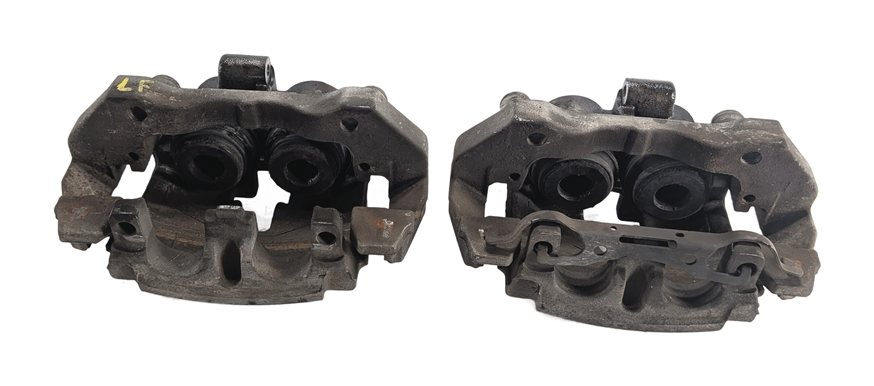 Thumbnail 4: 12-19 MERCEDES GL GLS ML (W166 X166) FRONT LEFT & RIGHT BRAKE CALIPER SET-2