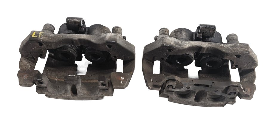 Thumbnail 5: 12-19 MERCEDES GL GLS ML (W166 X166) FRONT LEFT & RIGHT BRAKE CALIPER SET-2