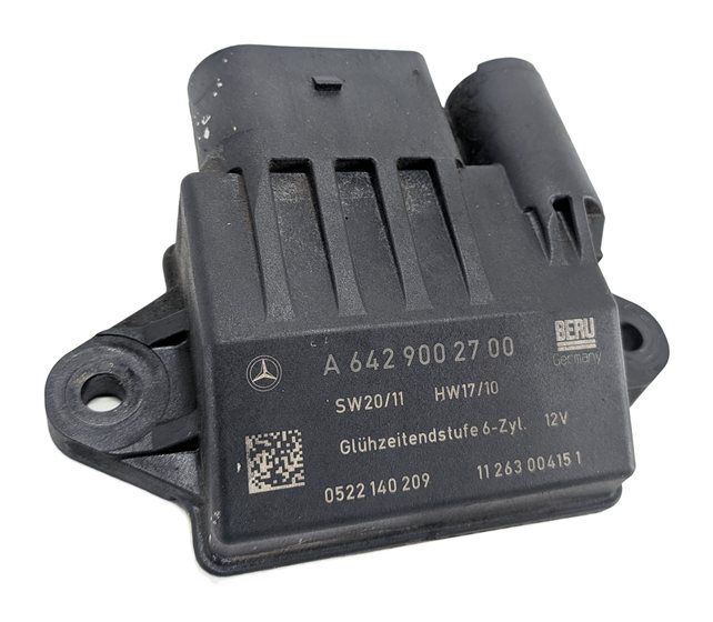 07-13 MERCEDES E320 E350 GL350 ML350 S350 R320 R350 DIESEL GLOW PLUG MODULE