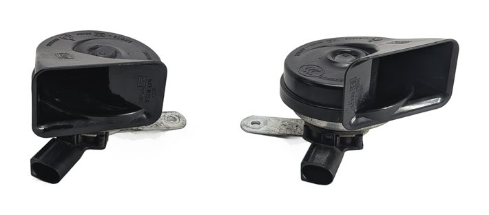 13-19 MERCEDES GL ML GLE GLS CLASS (W166 X166) HIGH & LOW TONE SAFETY HORN SET-2