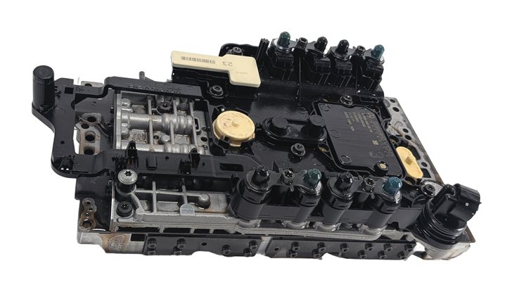 12-13 MERCEDES ML350 W166 722.9 7G-TRONIC AWD TRANS VALVE BODY w/CONDUCTOR PLATE